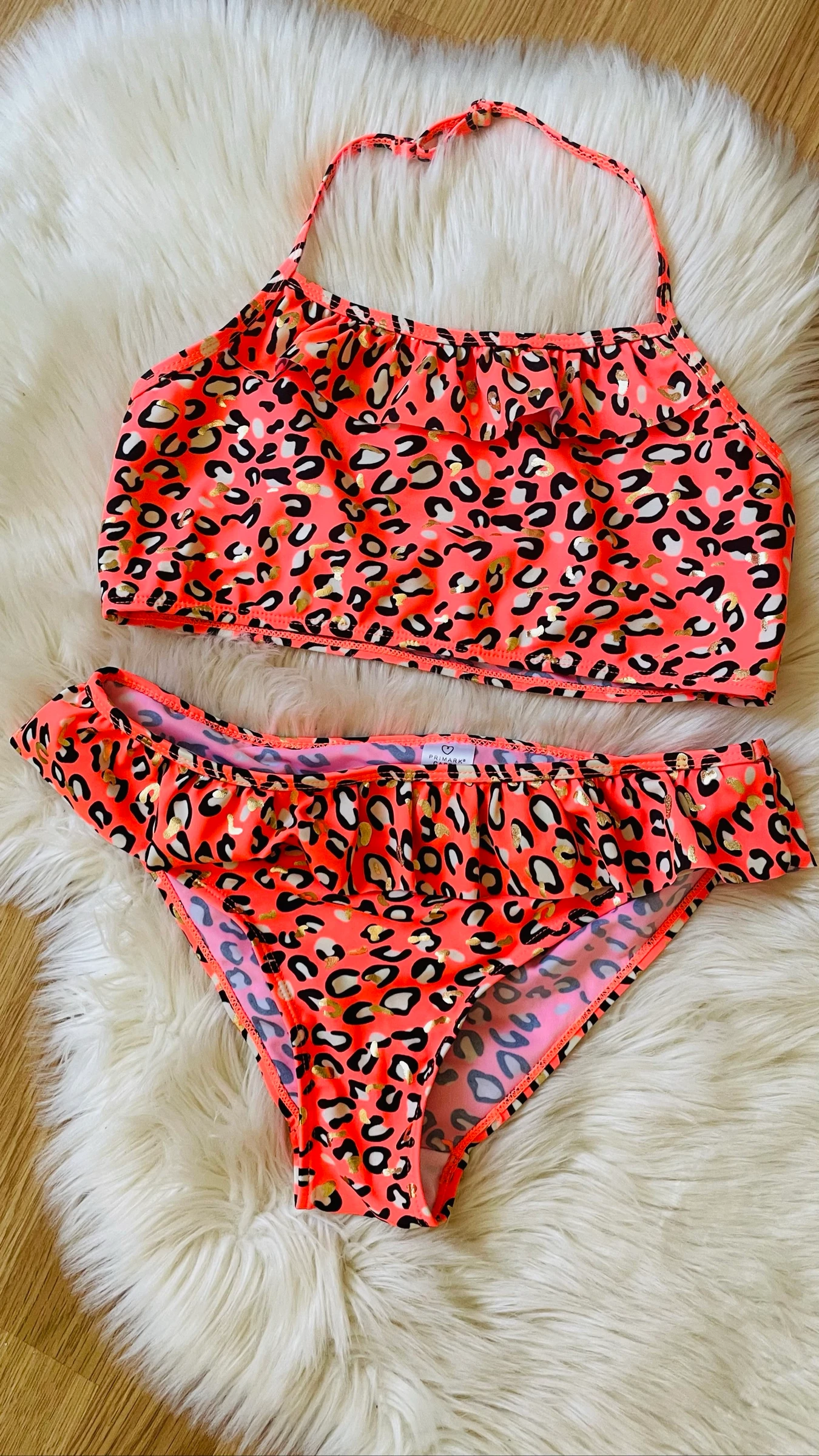Bonito Bikini talla 13-14 naranja